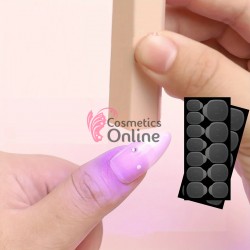 Stickere dublu adeziv transparent pentru decor unghii STK125 pentru Lampa UV